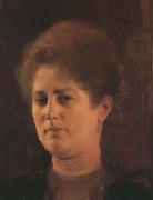 Gustav Klimt Portrait of a Lady (Frau Heymann) around (mk20)
